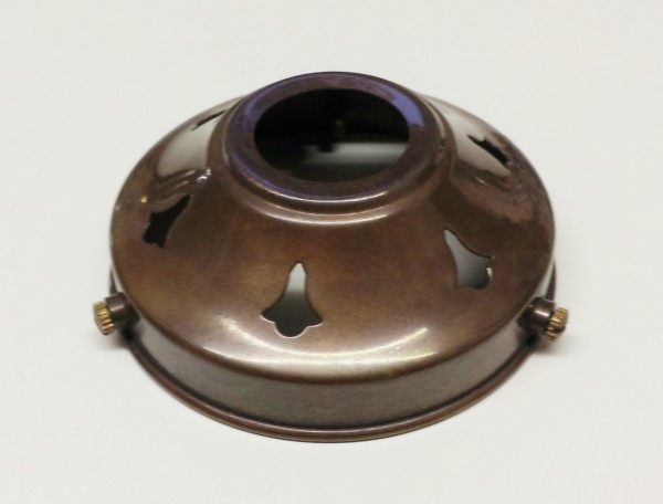 ANTIQUE BRASS EFFECT GALLERY WIDTH 83MM OR 3 1 4