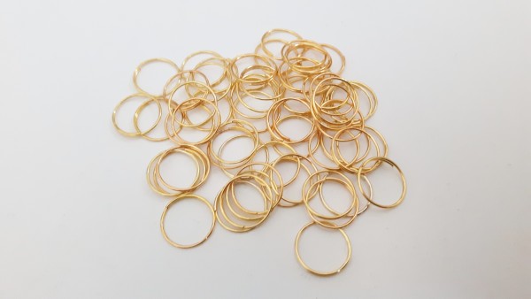 Brass Chandelier Connecting Rings Pack of 100
