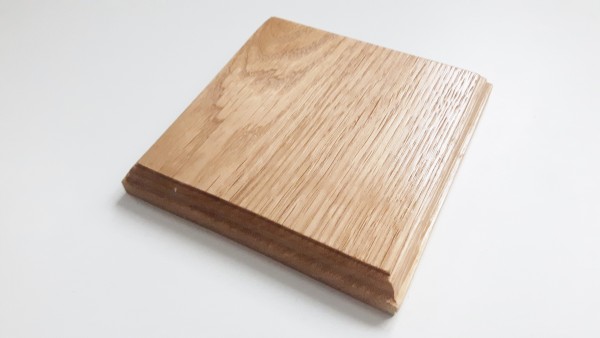 Square Ceiling Pattress Manufactured From Oak Approx Width 150mm