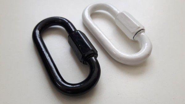 Chain link repair - Black or White Finish Screw type