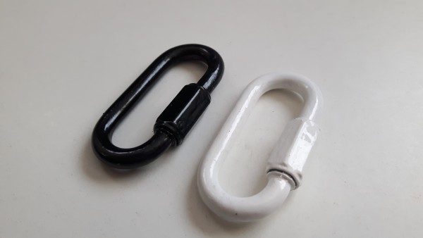 Chain link repair - Black or White Finish Screw type