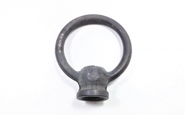 chandelier dark bronze hook closed brass loop 10mm thread 42mm