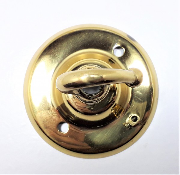 Solid Ceiling Rose Hook Plate Hanging Suspension Fixing Plate 4 Finishes