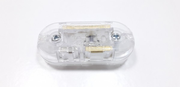 Inline lamp slide switch light switch 2 core clear