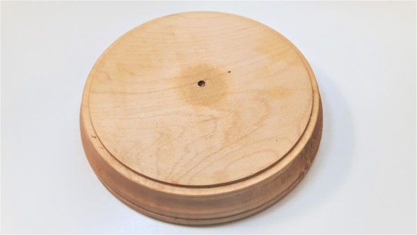 Round hardwood Ash pattress 150mm width