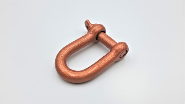 Hand Painted - Gilded And Varnished D Shaped Shackle .. Select Your Finish