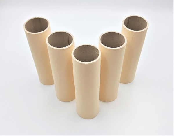 candle tubes sleeves covers MAGNOLIA card 100 x 26mm