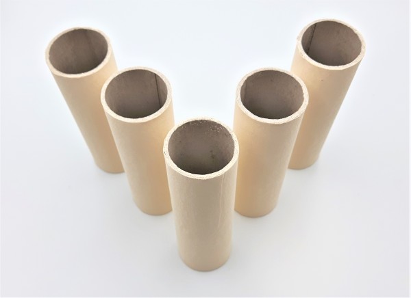 candle tubes sleeves covers MAGNOLIA card 100 x 26mm