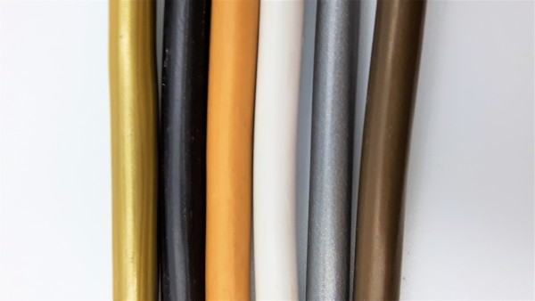 Gold Bronze PVC Flex Electrical Cable 0.75mm 3 core