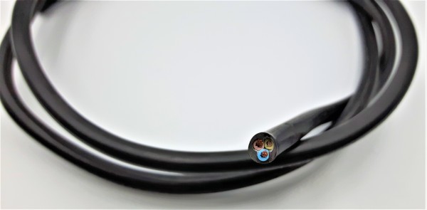 3 Core pvc Flex Electrical Cable 0.50mm BLACK