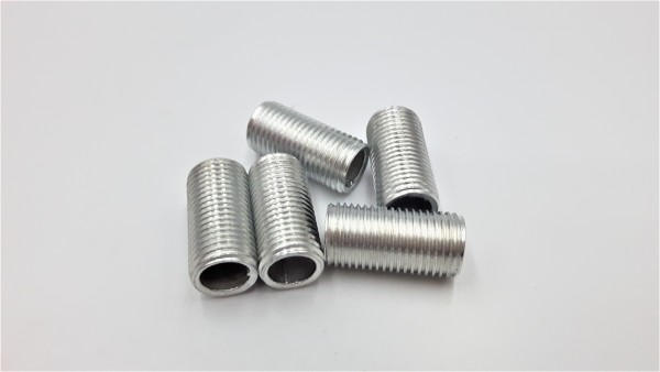 Hollow Rod M10 x 15mm Zinc Plated All thread rod Pack of 5