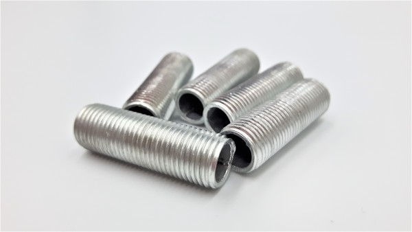 Hollow threaded rod, all thread M10 25mm length x 5 pieces 