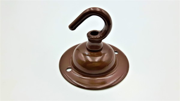Brown Ceiling Rose Hook Plate Hanging Suspension Fixing Plate 