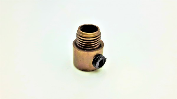 Antique Brass Electric Cable Cord Grip M10 Male Thread 