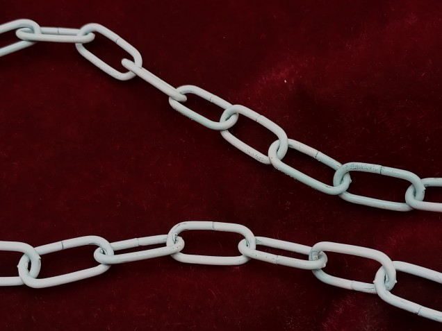 Chandelier Chain White Metal 10 Kgs Max
