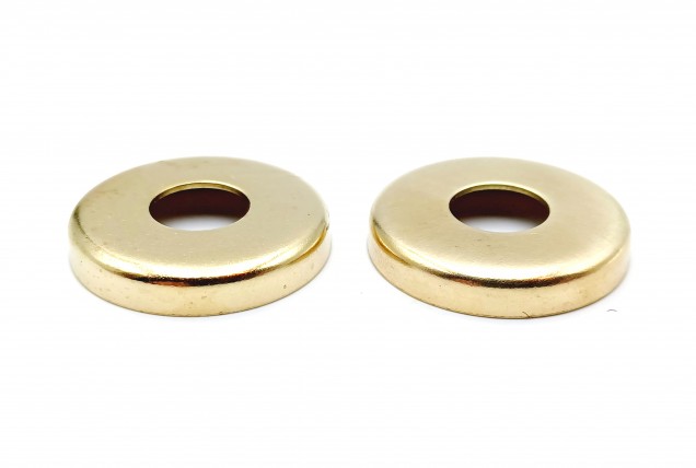 CHANDELIER BRASS PRESSED WASHER 10MM CENTRE HOLE