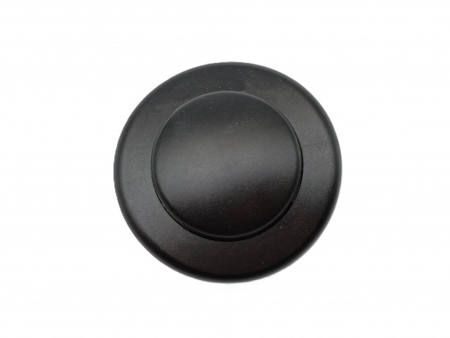 Inline floor or table lamp switch in black 2 or 3 core