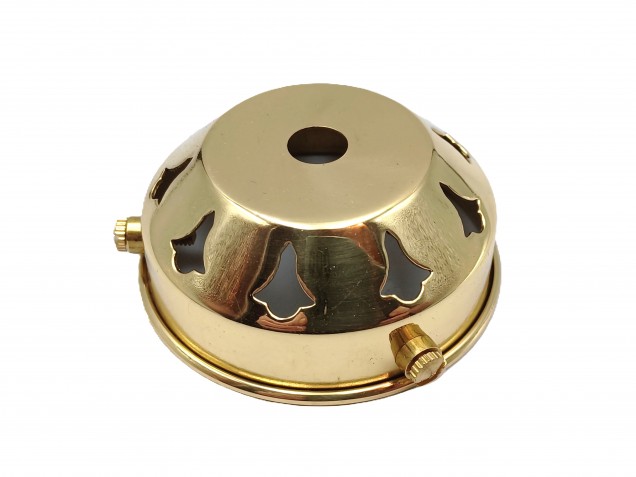 BRASS LAMPSHADE HOLDER 2 1~4 - 10mm centre hole