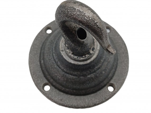 Chandelier hook heavy duty cast iron ceiling hook plate and screws
