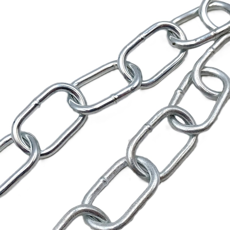 Chandelier Chain 50kg Max Welded Link 1 Inch Silver Finish