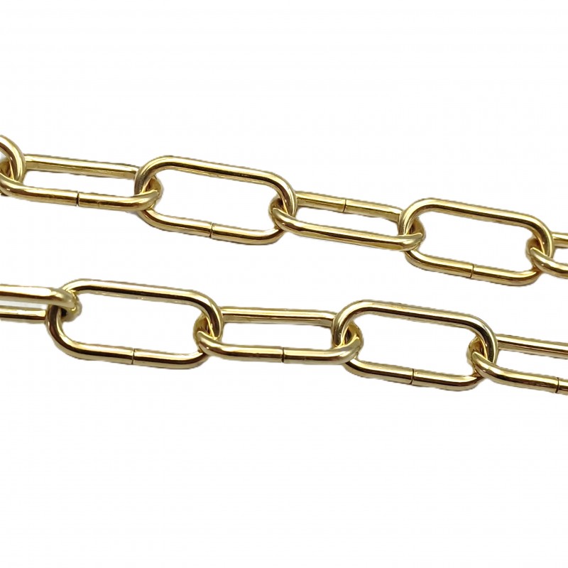 CHANDELIER CHAIN POLISHED BRASS EFFECT 10 KGS MAX 