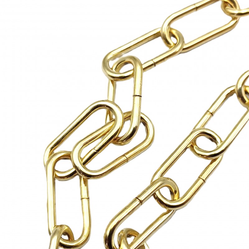 CHANDELIER CHAIN POLISHED BRASS EFFECT 10 KGS MAX 