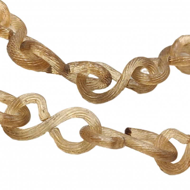 Murano Chandelier Sway Chain Amber 290mm