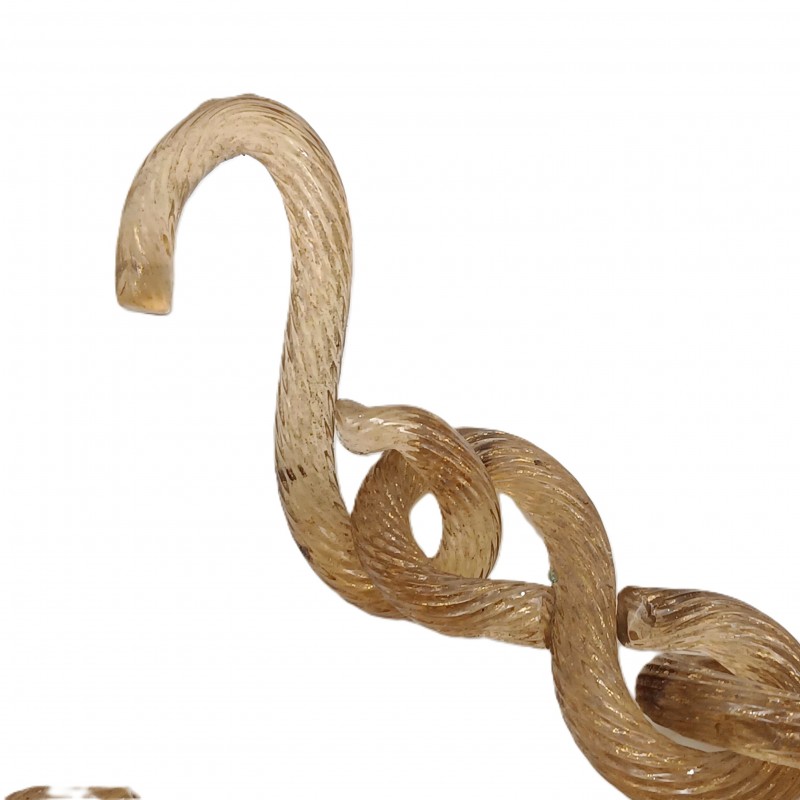 Murano Chandelier Sway Chain Amber 290mm
