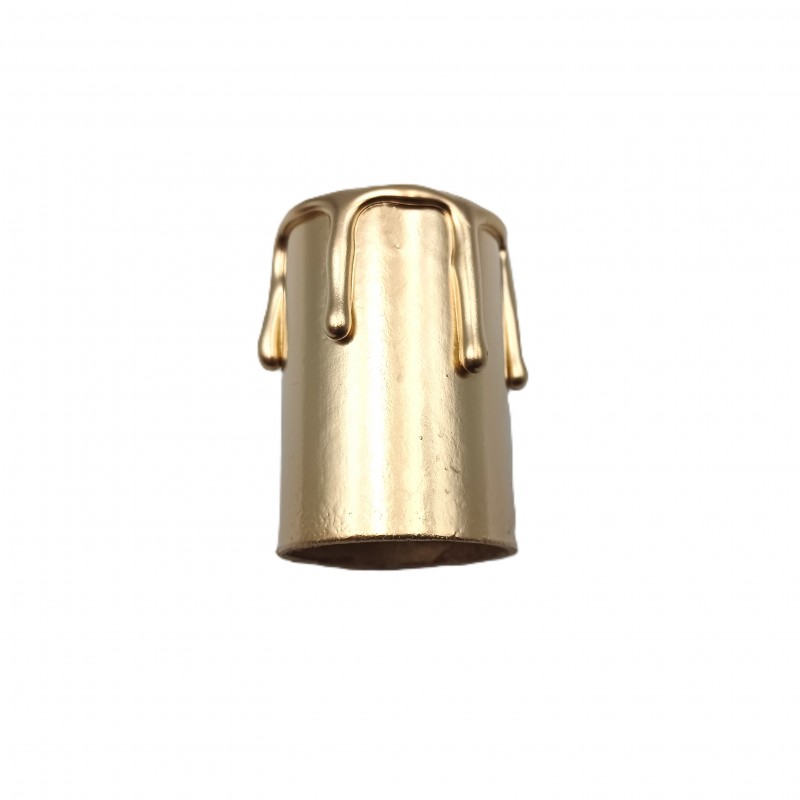 Candle Tubes in Gold gilded Drip Card 55mm x 26mm