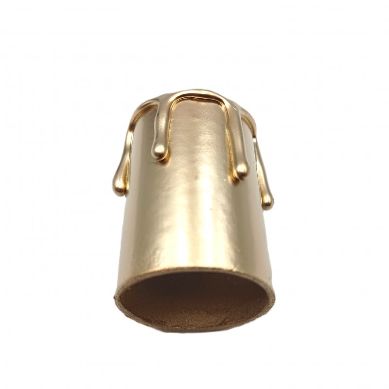 Candle Tubes in Gold gilded Drip Card 55mm x 26mm