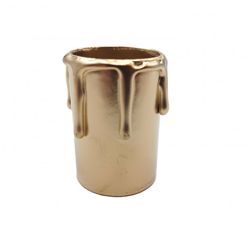 Candle Tubes in Gold gilded Drip Card 55mm x 26mm
