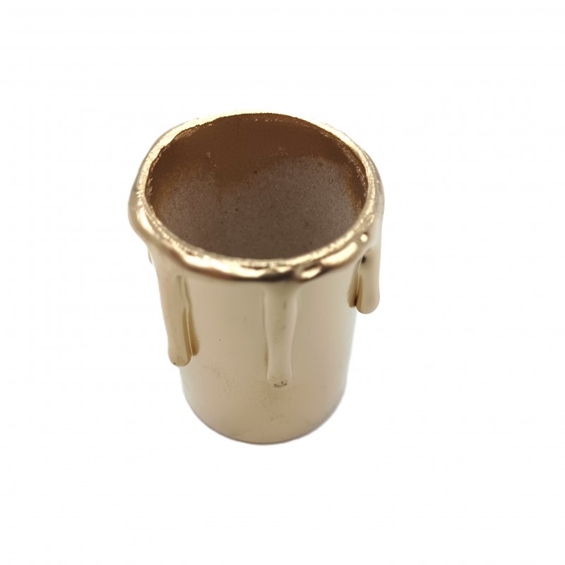 Candle Tubes in Gold gilded Drip Card 55mm x 26mm