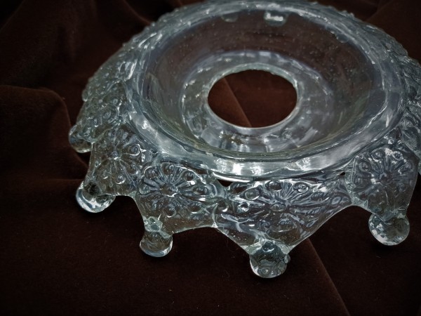 Antique Italian Chandelier glass drip dish
