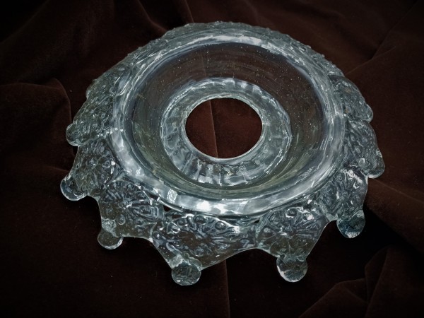 Antique Italian Chandelier glass drip dish