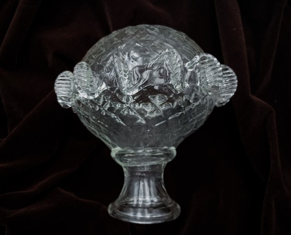 Antique Murano Chandelier glass centre stem ball