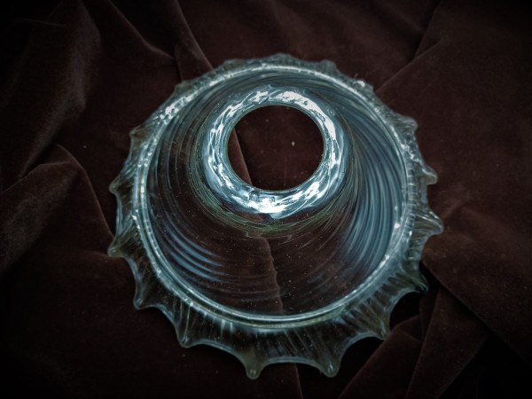 Antique Venetian Italian Chandelier glass bobeche