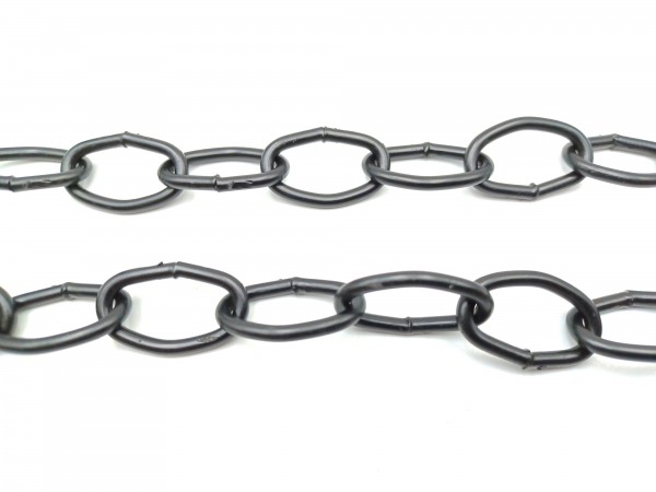 Chandelier Chain Welded 1 inch Link in black 50kg Max 