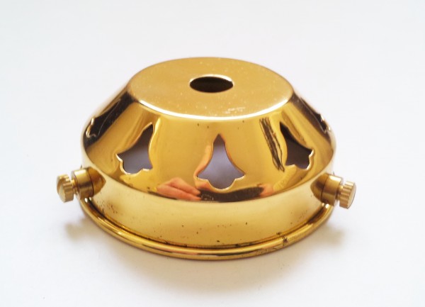 BRASS LAMPSHADE HOLDER 2 1~4 - 10mm centre hole