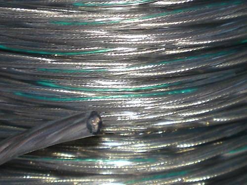 Clear 3 Core PVC  Electrical Cable 0.50mm Pack of SHORT LENGTHS
