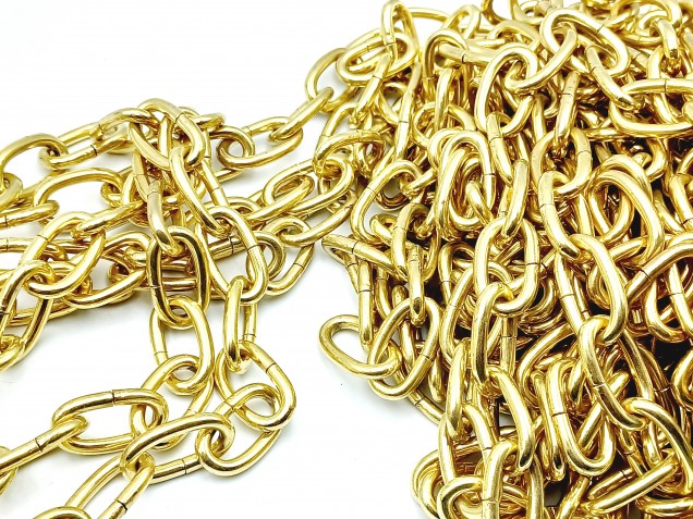 Brass Plated Split Link Chandelier Chain 10kgs Max Load