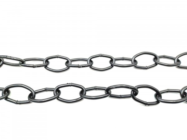 Chandelier Chain Welded 1 inch Link in black 50kg Max 