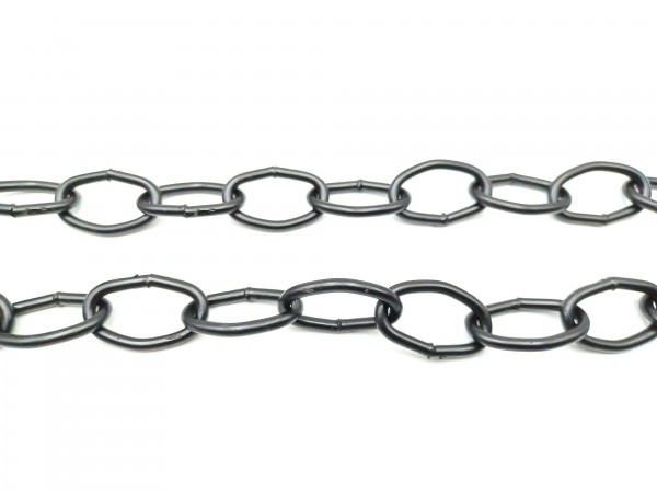 Chandelier Chain Welded 1 inch Link in black 50kg Max 