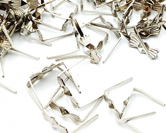 Chrome chandelier clasps clips 