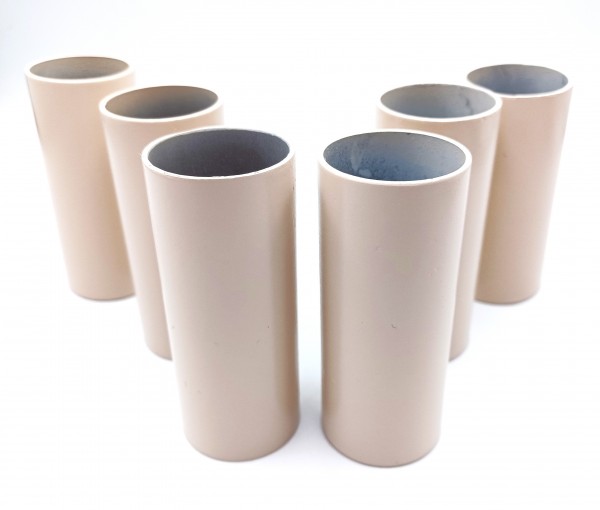 Chandelier Tubes candle covers metal magnolia 78mm x 28mm 6 pk