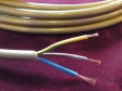 3 Core pvc Flex Electrical Cable 0.75mm GOLD