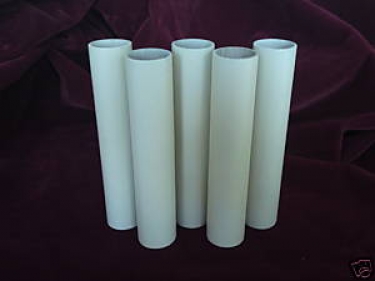 Candle Tubes-sleeves Magnolia Card 150mm x 24mm