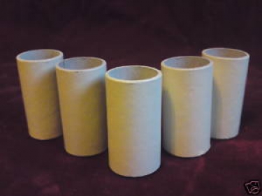 candle tubes sleeves covers MAGNOLIA card 65 x 32mm