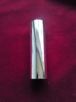 chrome Tube-sleeve chandelier candle cover 80mm x 30mm