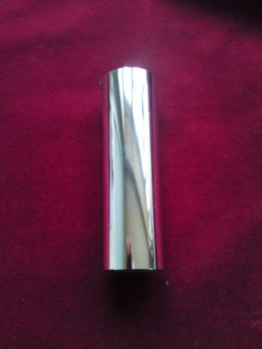 chrome Tube-sleeve chandelier candle cover 100mm x 30mm