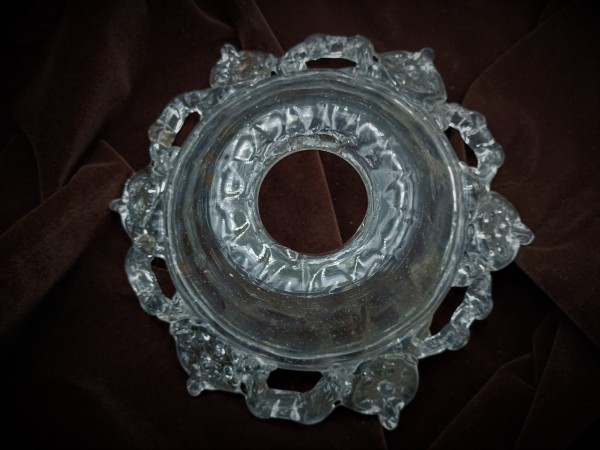 Antique Italian Chandelier glass dish